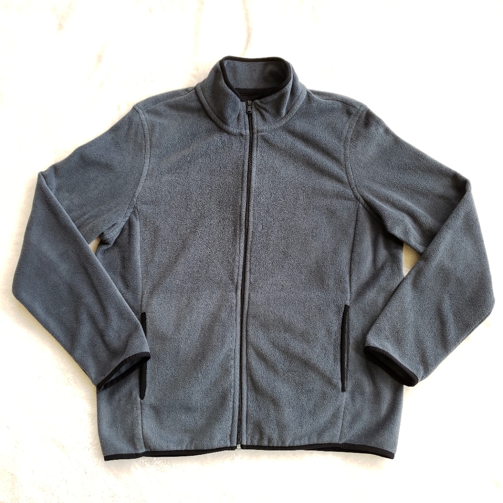 Saks Fifth Avenue Fleece Full Zip Sweater